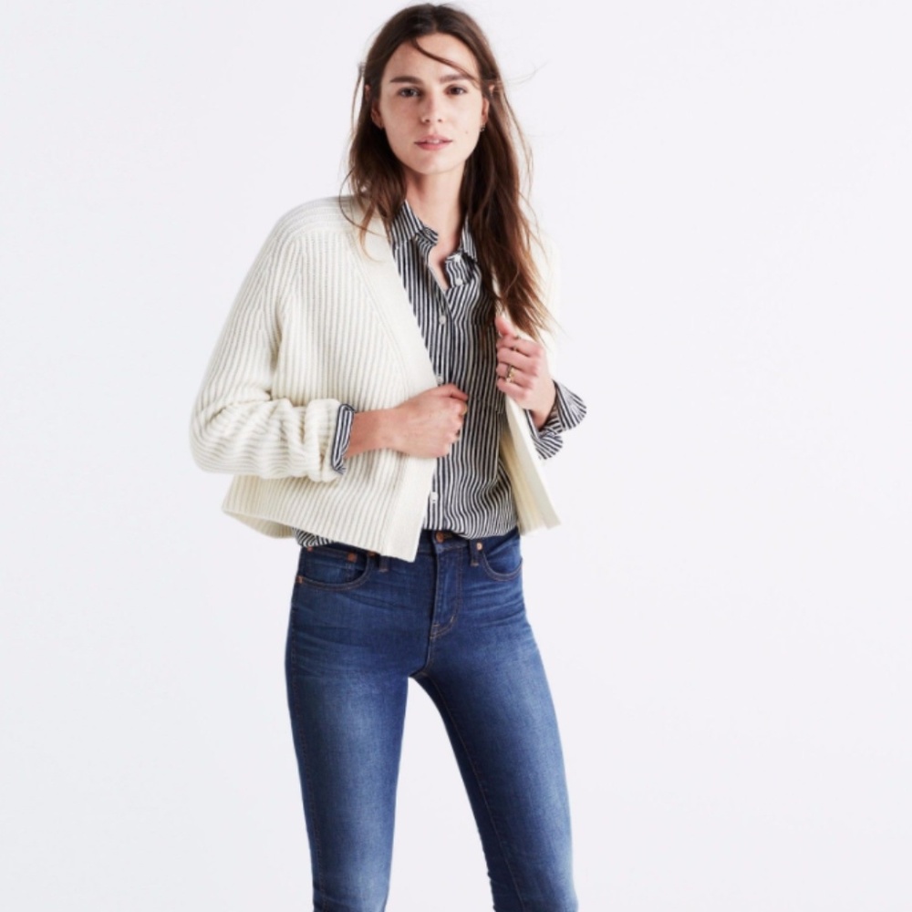 Madewell Cropped Cardigan
